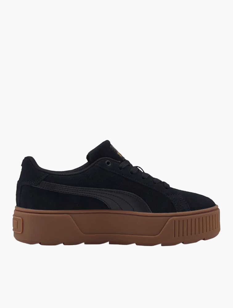 Puma suede 2025 platform black gum